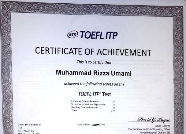 Pengalaman Mengejar Skor TOEFL ITP – Review Umami